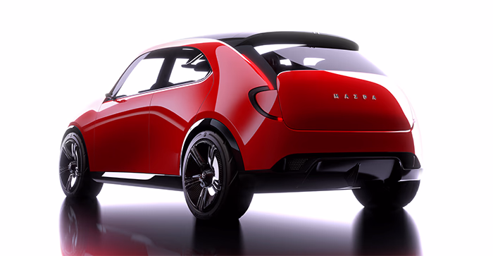 มาสด้าเผยโฉม MAZDA VISION X-COUPE และ MAZDA VISION X-COMPACT ในงาน Japan Mobility Show 2025 2 MAZDA VISION X-COMPACT